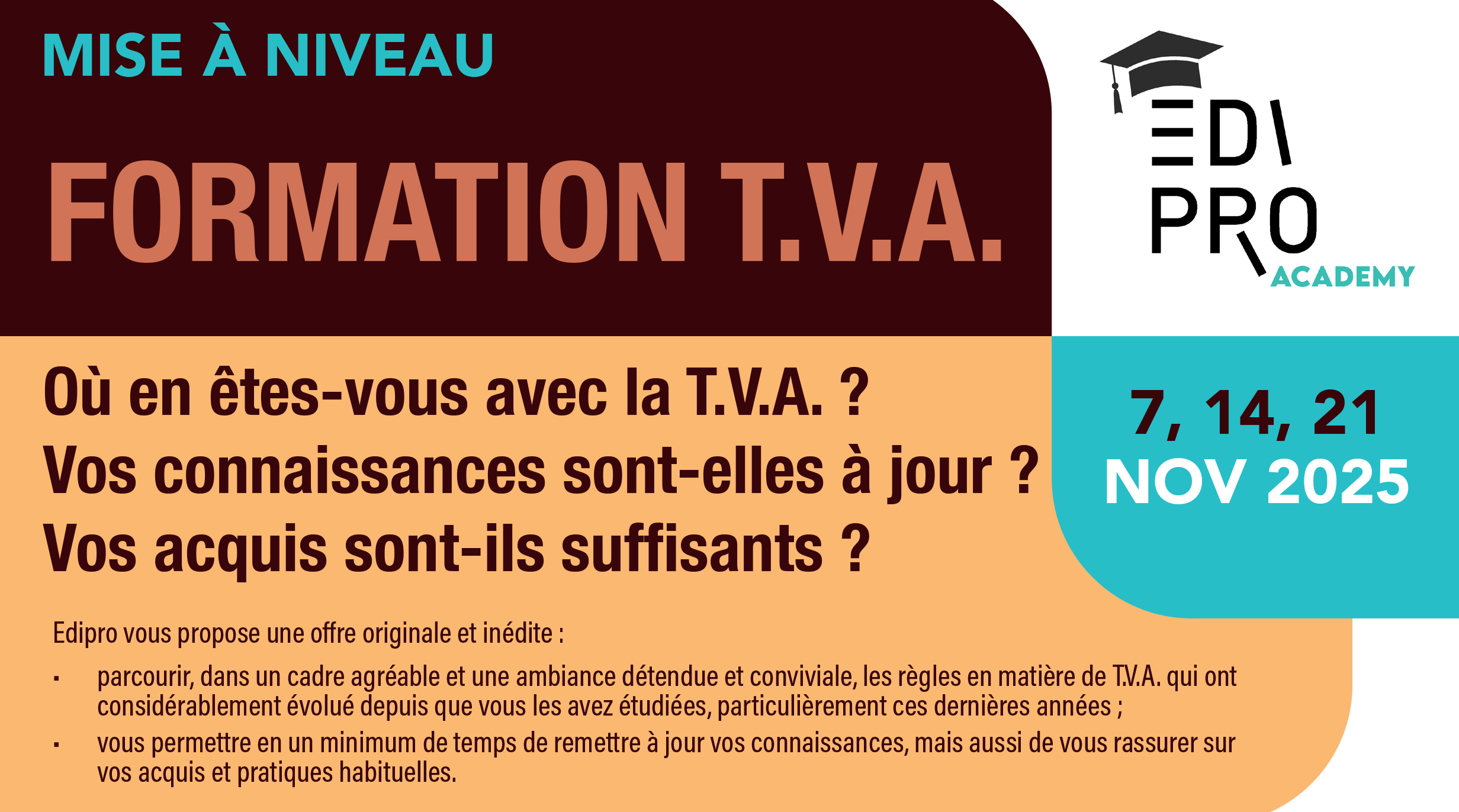 Formation TVA 2025
